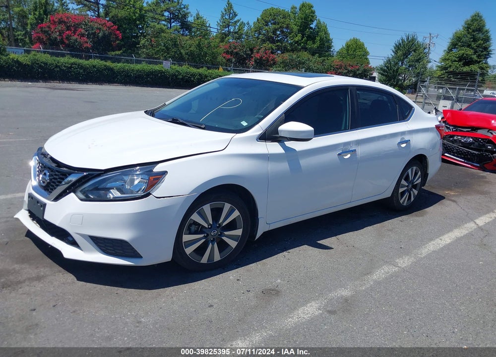2019 NISSAN SENTRA SV VIN: 3N1AB7AP2KY261449