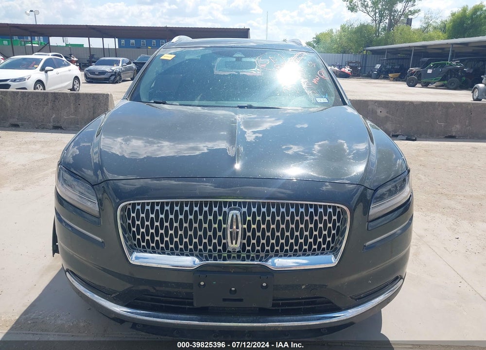 2022 LINCOLN NAUTILUS RESERVE VIN: 2LMPJ8KP5NBL25754
