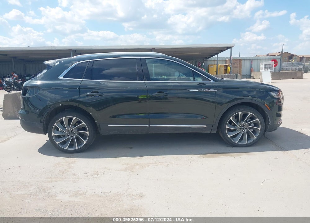 2022 LINCOLN NAUTILUS RESERVE VIN: 2LMPJ8KP5NBL25754