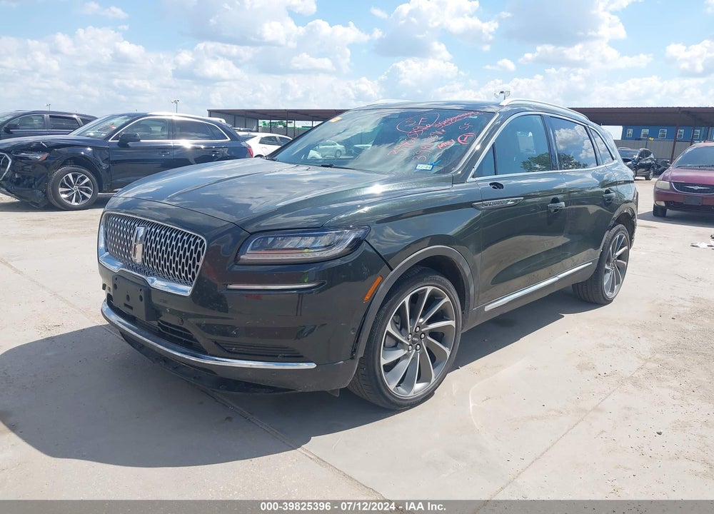 2022 LINCOLN NAUTILUS RESERVE VIN: 2LMPJ8KP5NBL25754