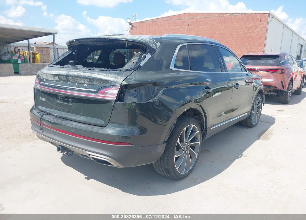 2022 LINCOLN NAUTILUS RESERVE VIN: 2LMPJ8KP5NBL25754