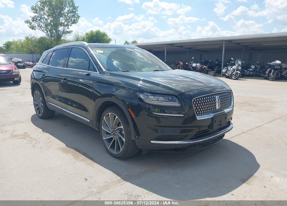 2022 LINCOLN NAUTILUS RESERVE VIN: 2LMPJ8KP5NBL25754