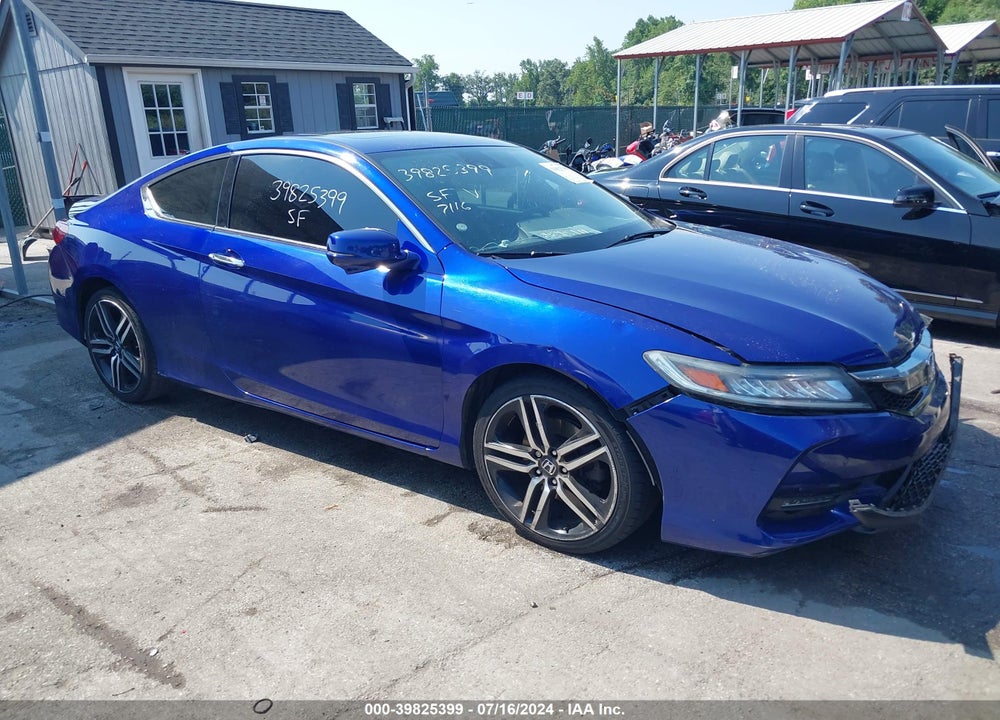2017 HONDA ACCORD TOURING V6 VIN: 1HGCT2B0XHA003198