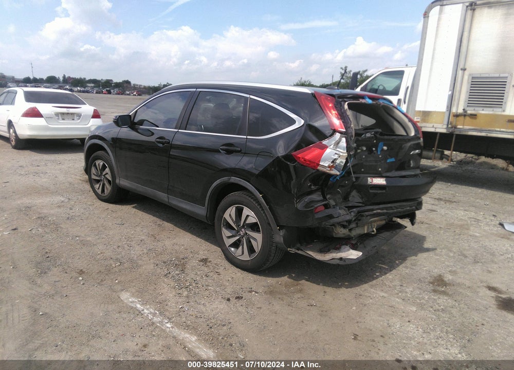 2015 HONDA CR-V TOURING VIN: 5J6RM4H98FL108423