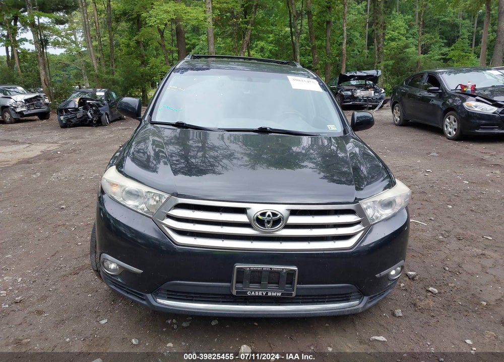 2013 TOYOTA HIGHLANDER SE V6 VIN: 5TDBK3EH7DS277170
