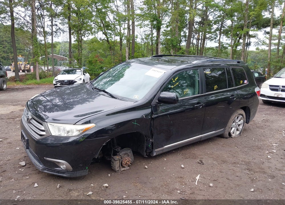 2013 TOYOTA HIGHLANDER SE V6 VIN: 5TDBK3EH7DS277170