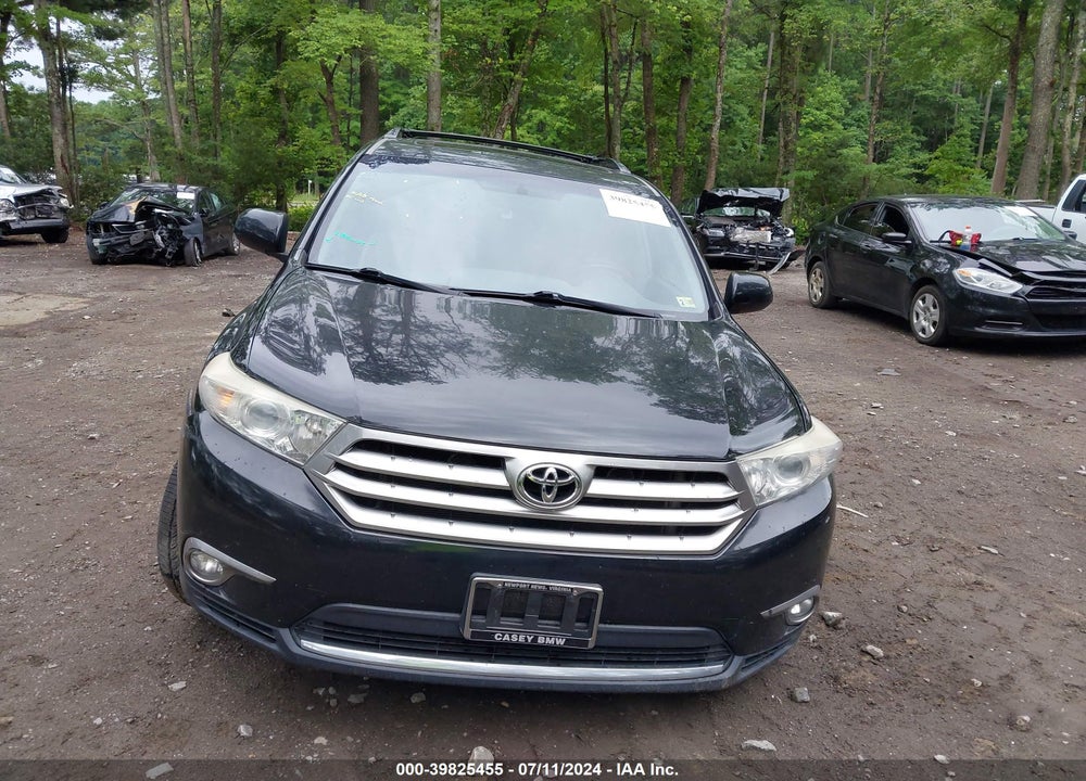 2013 TOYOTA HIGHLANDER SE V6 VIN: 5TDBK3EH7DS277170