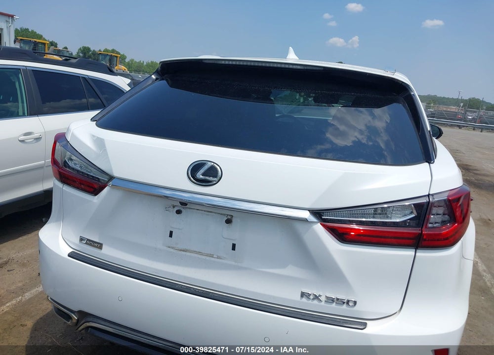 2018 LEXUS RX 350 F-SPORT VIN: 2T2BZMCA1JC145478