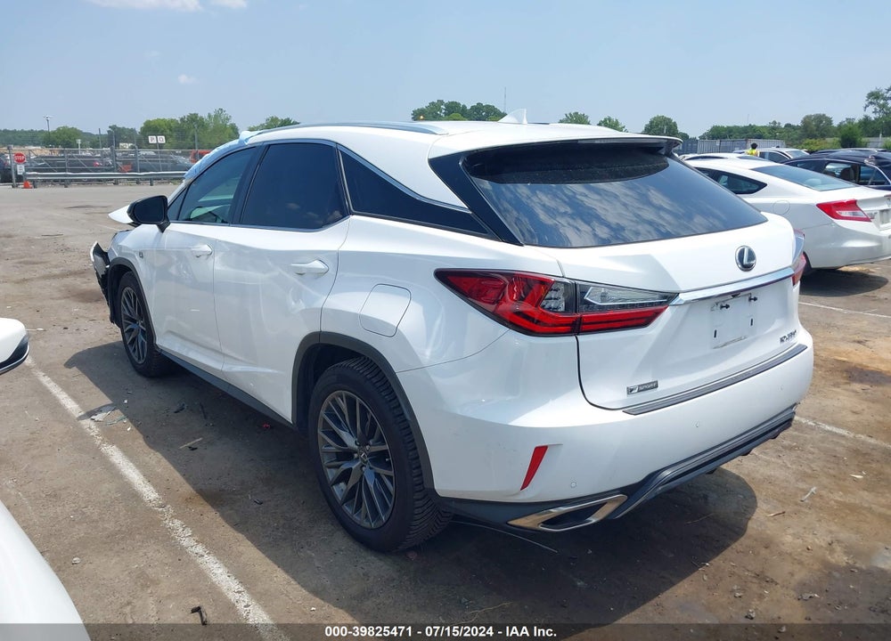 2018 LEXUS RX 350 F-SPORT VIN: 2T2BZMCA1JC145478