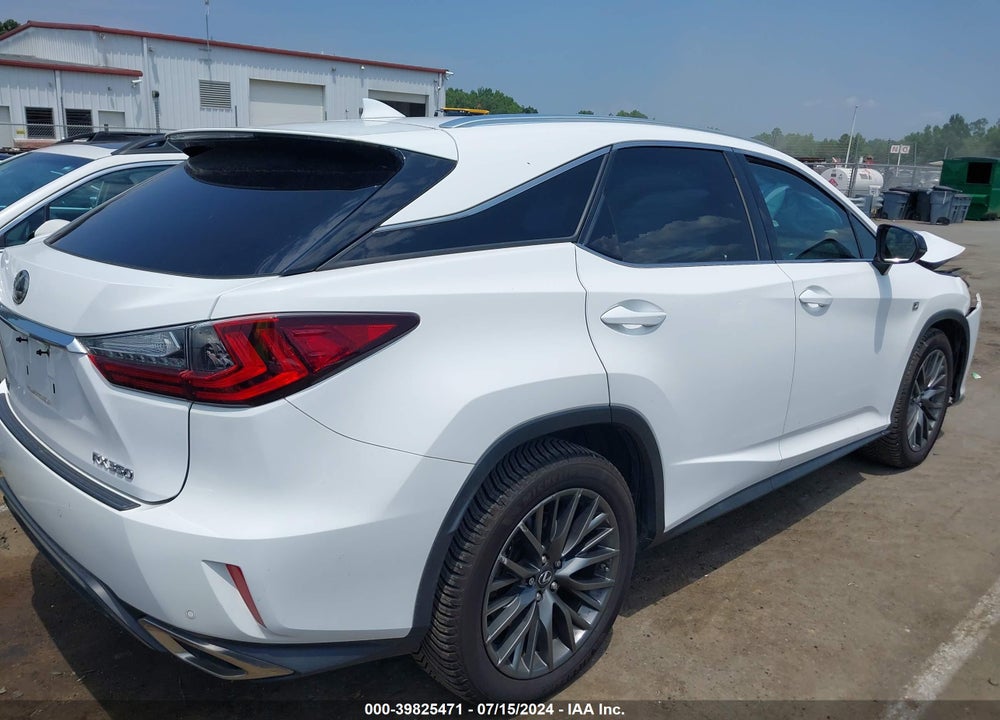 2018 LEXUS RX 350 F-SPORT VIN: 2T2BZMCA1JC145478