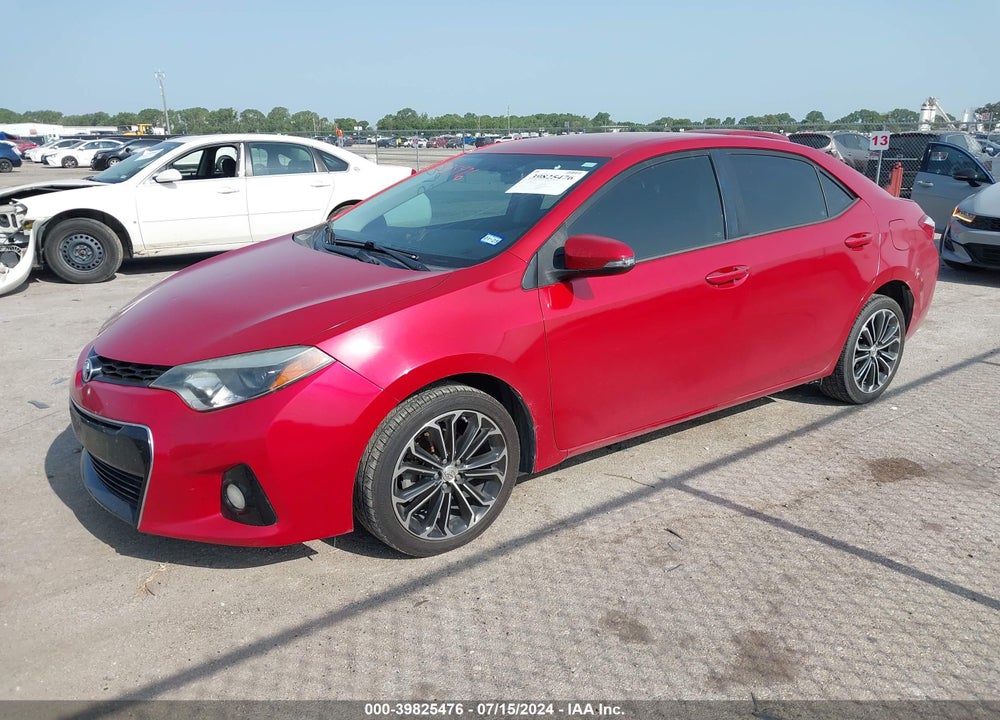 2016 TOYOTA COROLLA S PLUS VIN: 5YFBURHE3GP473134