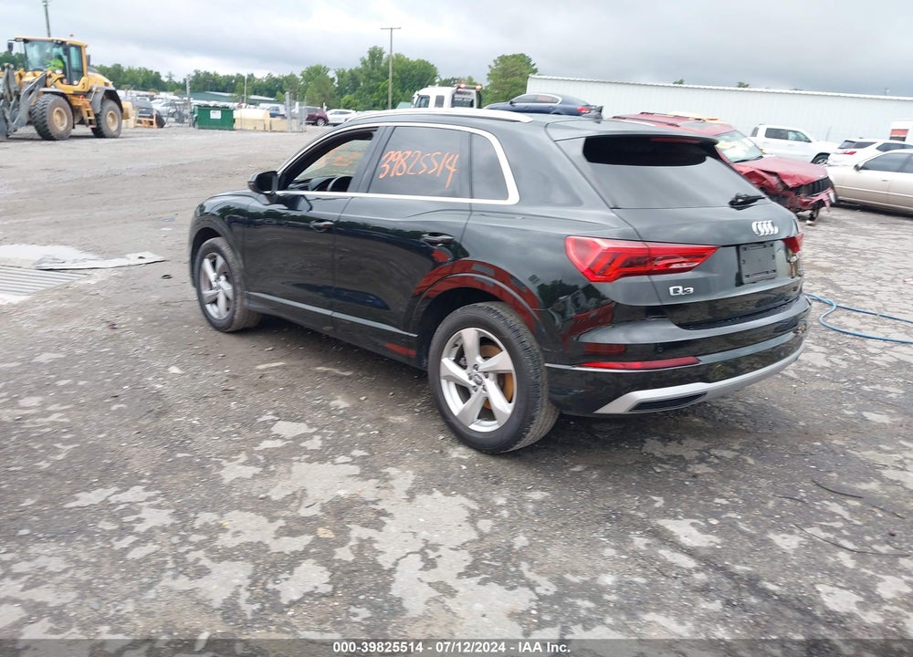 2020 AUDI Q3 PREMIUM 45 TFSI QUATTRO TIPTRONIC VIN: WA1AECF33L1105567