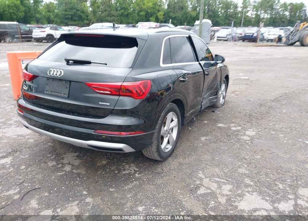 2020 AUDI Q3 PREMIUM 45 TFSI QUATTRO TIPTRONIC VIN: WA1AECF33L1105567