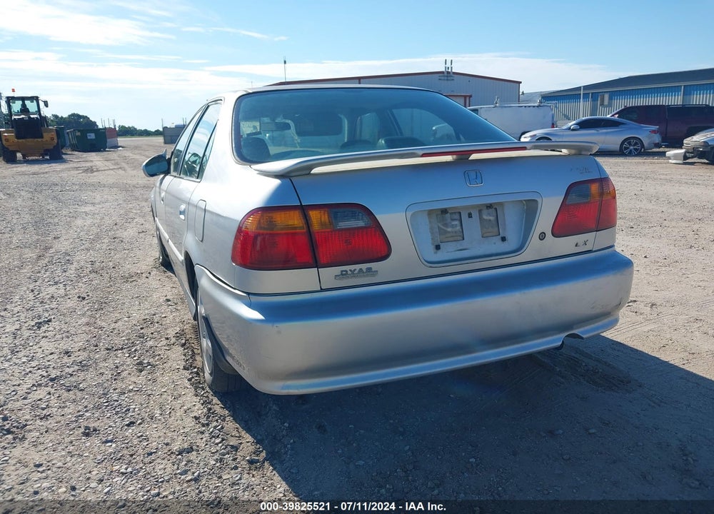1999 HONDA CIVIC EX VIN: 1HGEJ8640XL023624