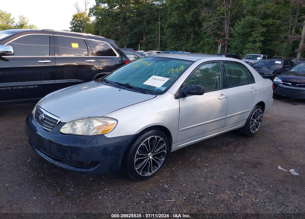 2008 TOYOTA COROLLA LE VIN: 2T1BR30EX8C898314