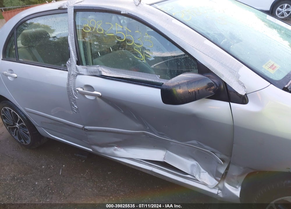2008 TOYOTA COROLLA LE VIN: 2T1BR30EX8C898314