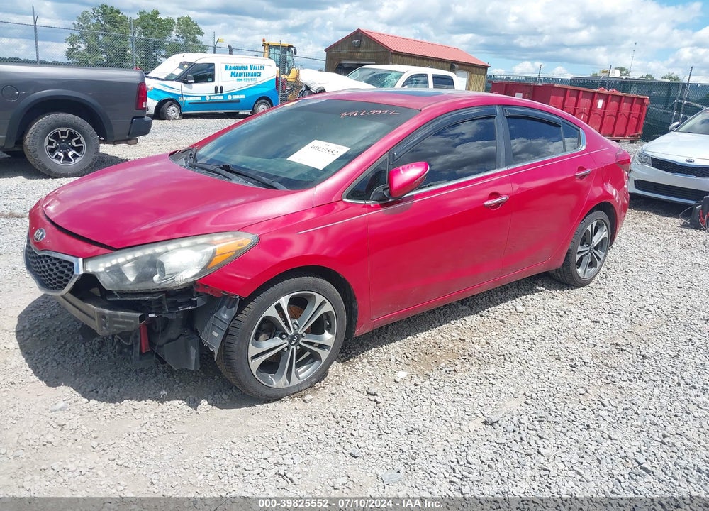 2014 KIA FORTE EX VIN: KNAFZ4A80E5161516
