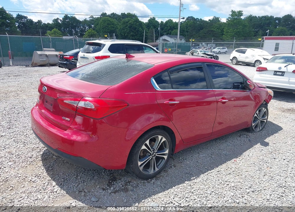2014 KIA FORTE EX VIN: KNAFZ4A80E5161516