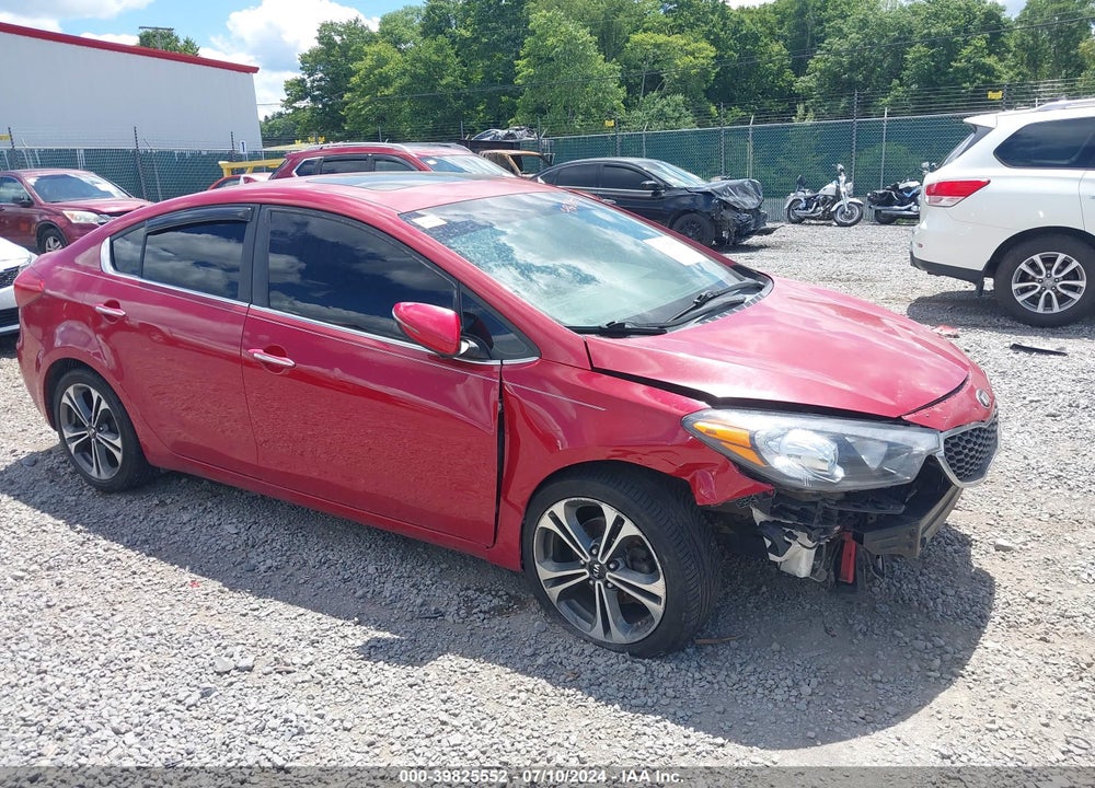 2014 KIA FORTE EX VIN: KNAFZ4A80E5161516
