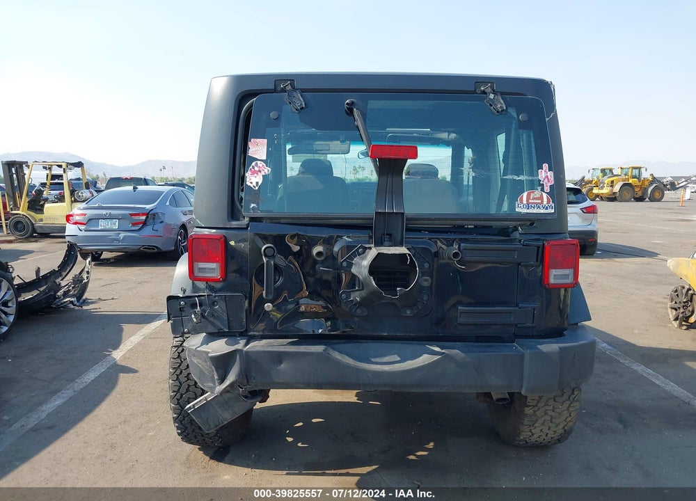 2015 JEEP WRANGLER SPORT VIN: 1C4AJWAG3FL628982