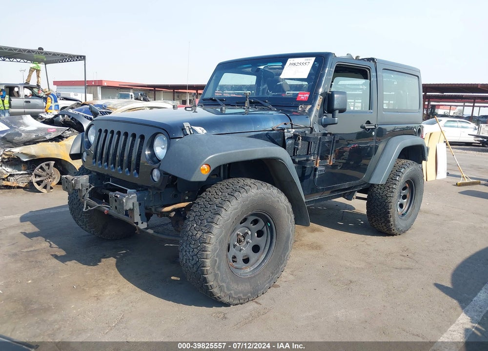 2015 JEEP WRANGLER SPORT VIN: 1C4AJWAG3FL628982