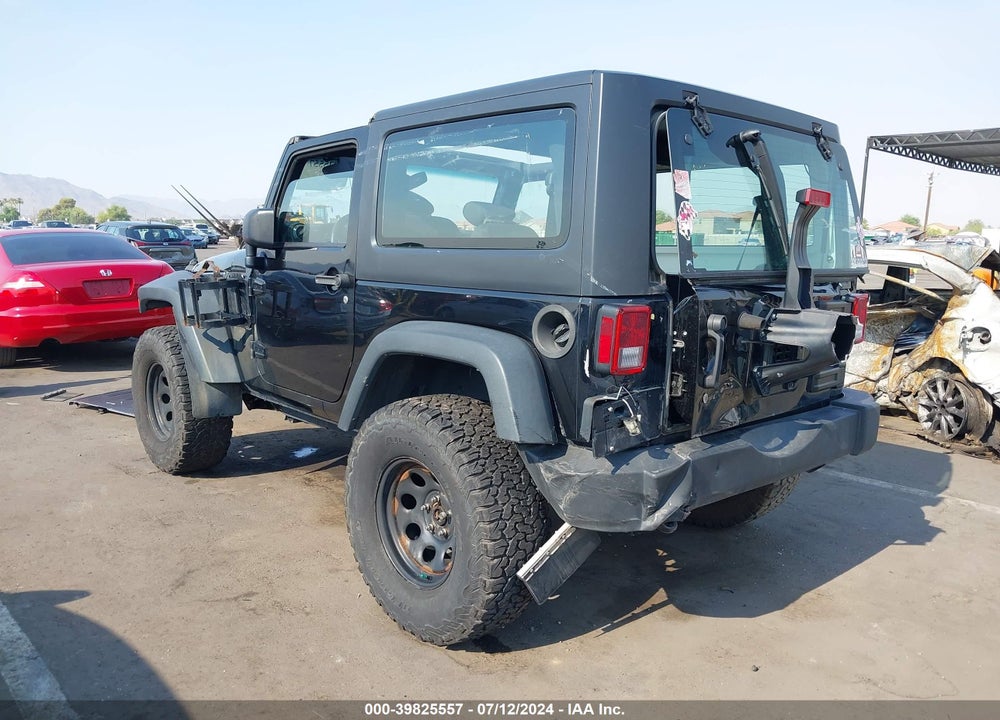 2015 JEEP WRANGLER SPORT VIN: 1C4AJWAG3FL628982