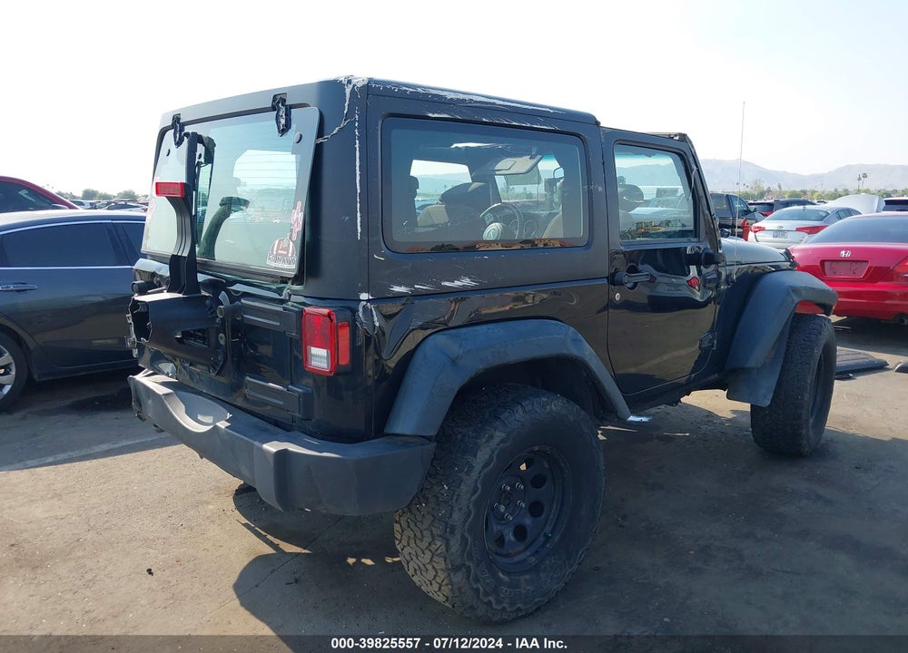2015 JEEP WRANGLER SPORT VIN: 1C4AJWAG3FL628982