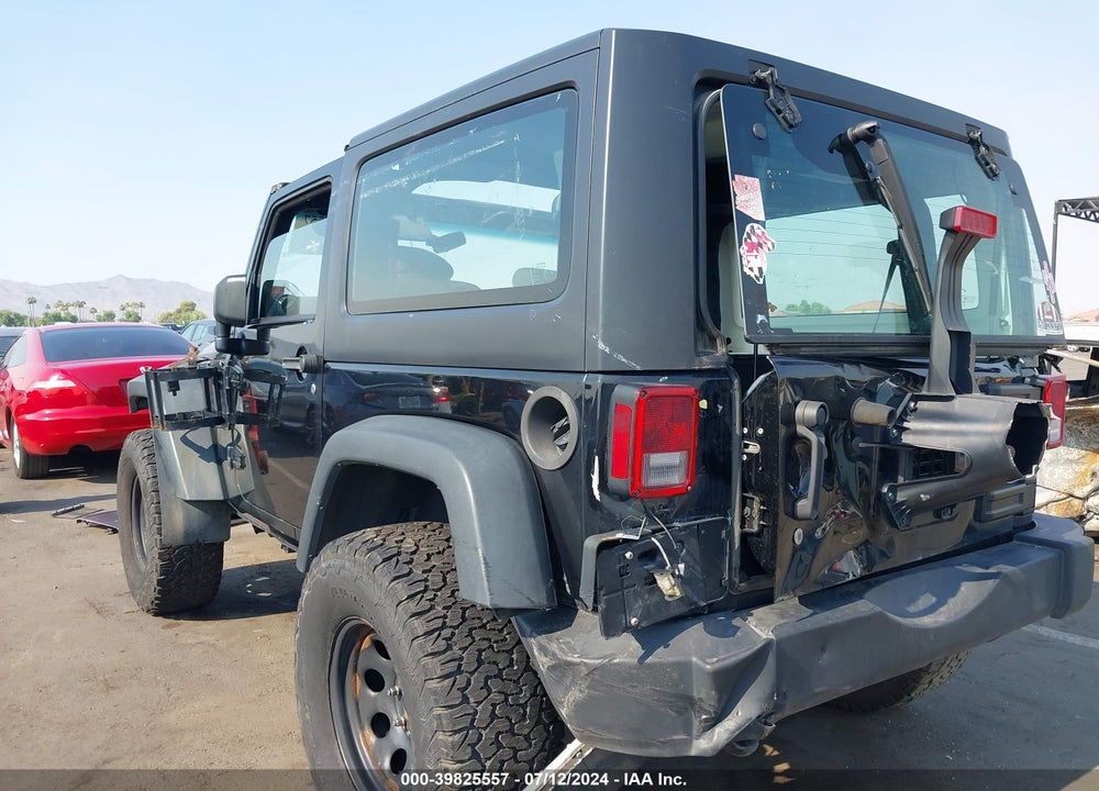 2015 JEEP WRANGLER SPORT VIN: 1C4AJWAG3FL628982