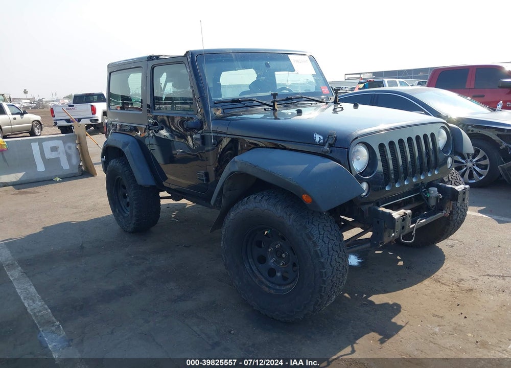 2015 JEEP WRANGLER SPORT VIN: 1C4AJWAG3FL628982