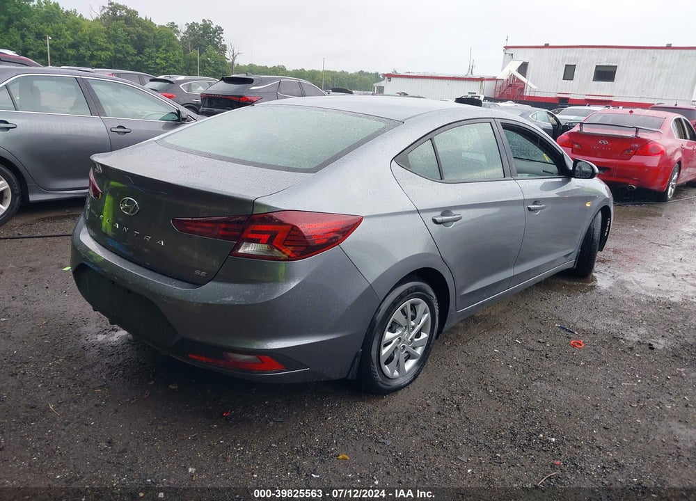 2019 HYUNDAI ELANTRA SE VIN: KMHD74LFXKU882600