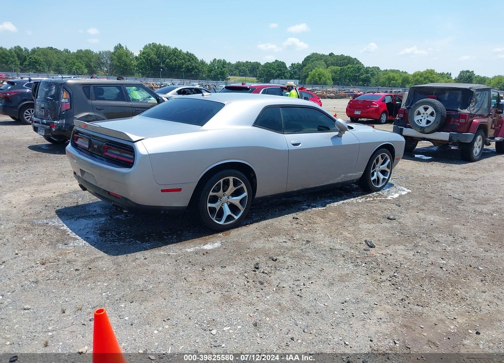 2015 DODGE CHALLENGER SXT PLUS VIN: 2C3CDZBG3FH702595