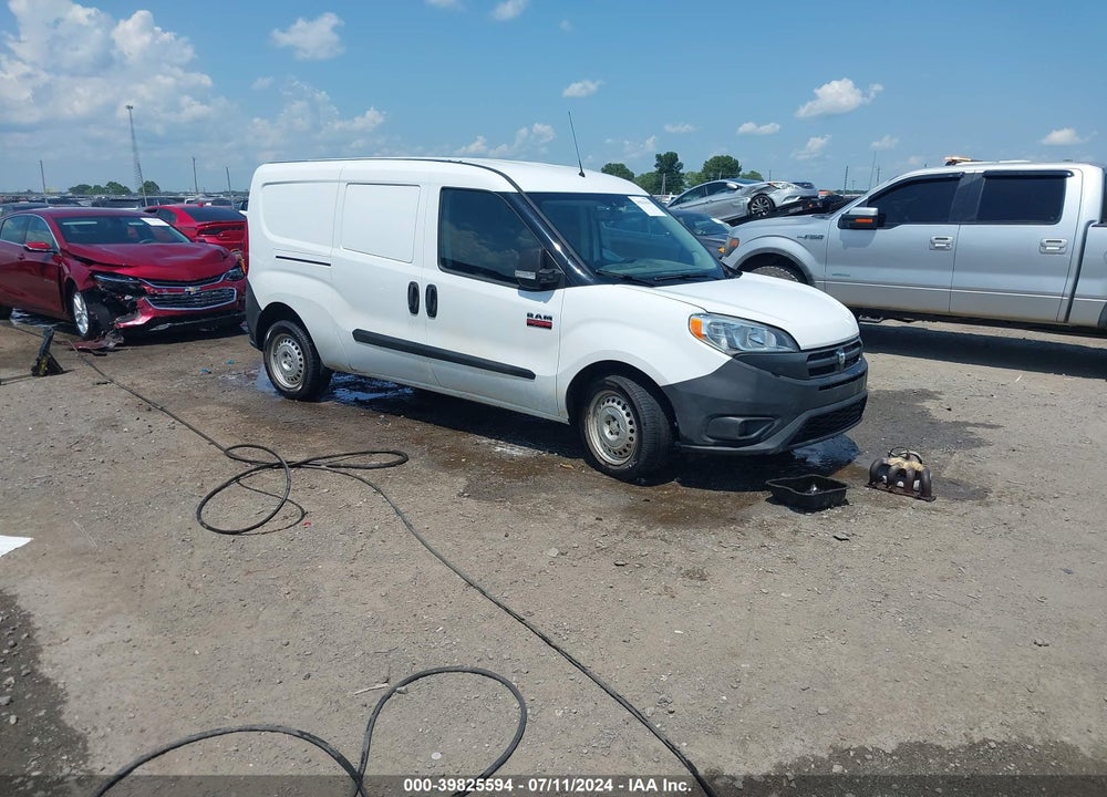 2016 RAM PROMASTER CITY TRADESMAN VIN: ZFBERFAT6G6B02018