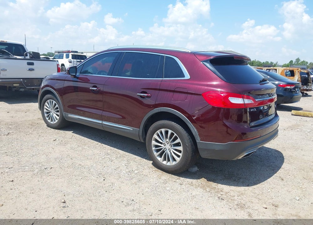 2017 LINCOLN MKX VIN: 2LMPJ6KR5HBL49305