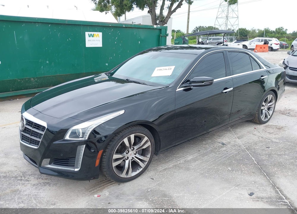 2014 CADILLAC CTS VSPORT PREMIUM VIN: 1G6AV5S88E0161650