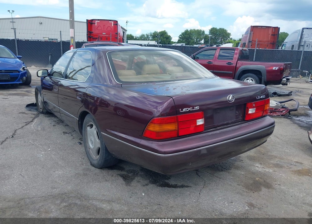 1998 LEXUS LS 400 VIN: JT8BH28FXW0131028