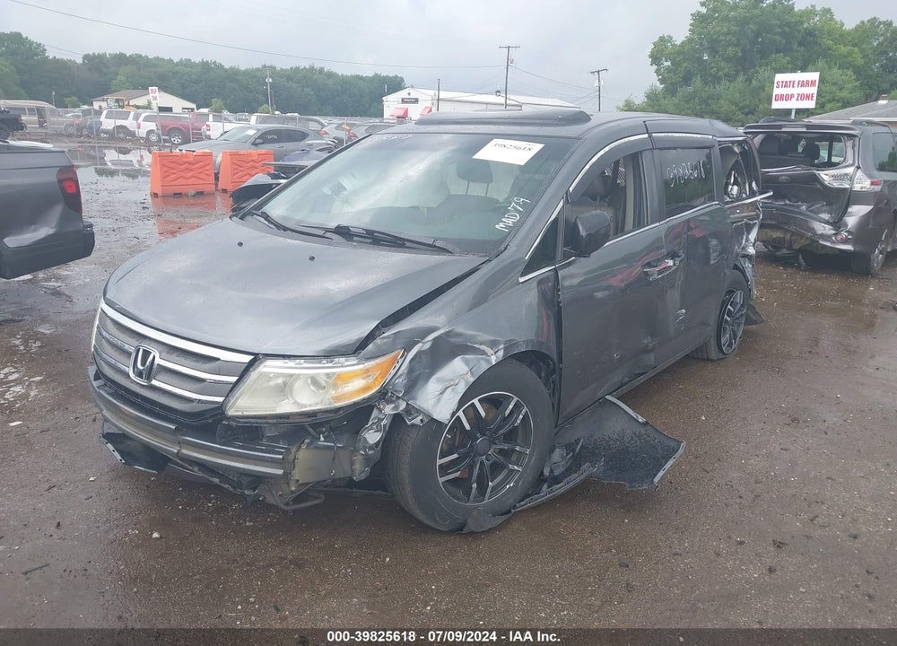 2011 HONDA ODYSSEY EX-L VIN: 5FNRL5H66BB038020