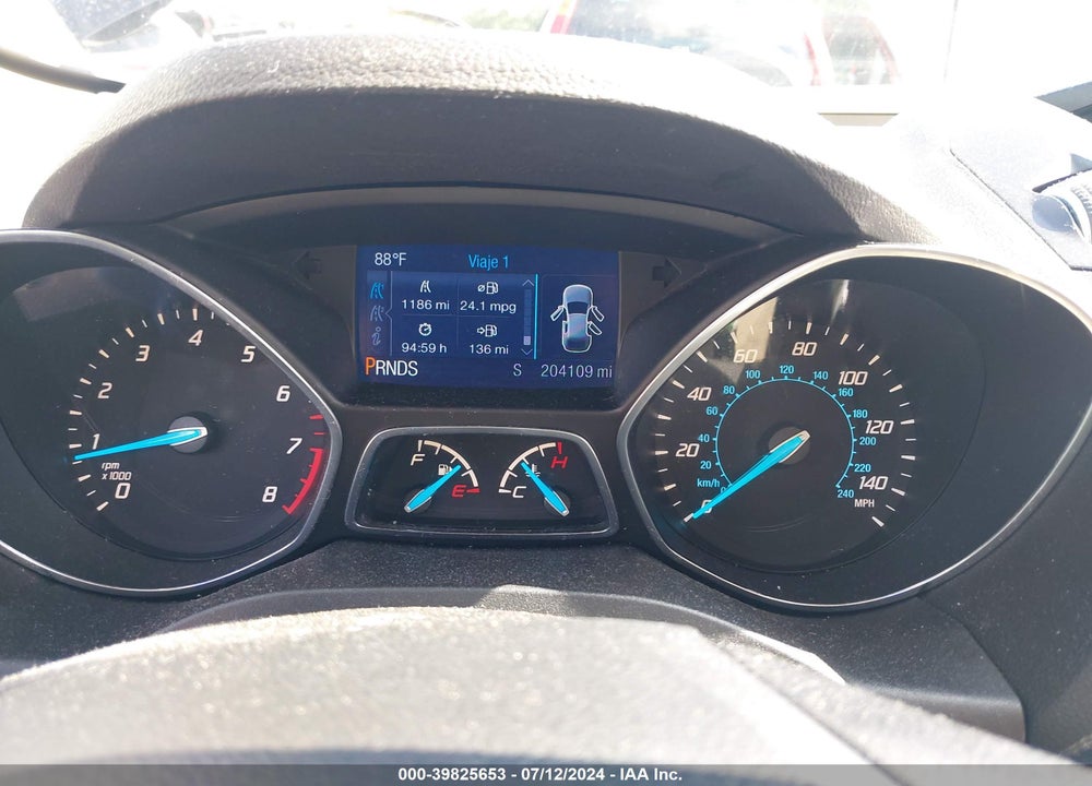 2013 FORD ESCAPE SE VIN: 1FMCU0GX9DUC51047