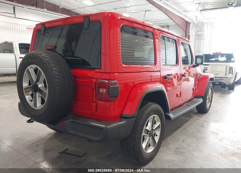 2020 JEEP WRANGLER UNLIMITED SAHARA 4X4 VIN: 1C4HJXEN5LW203674