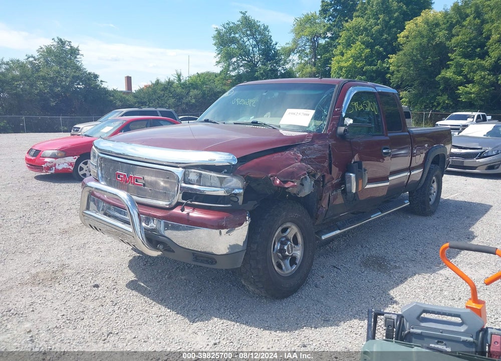 2002 GMC SIERRA 1500 SL/SLE/STANDARD VIN: 1GTEK19T32E161578