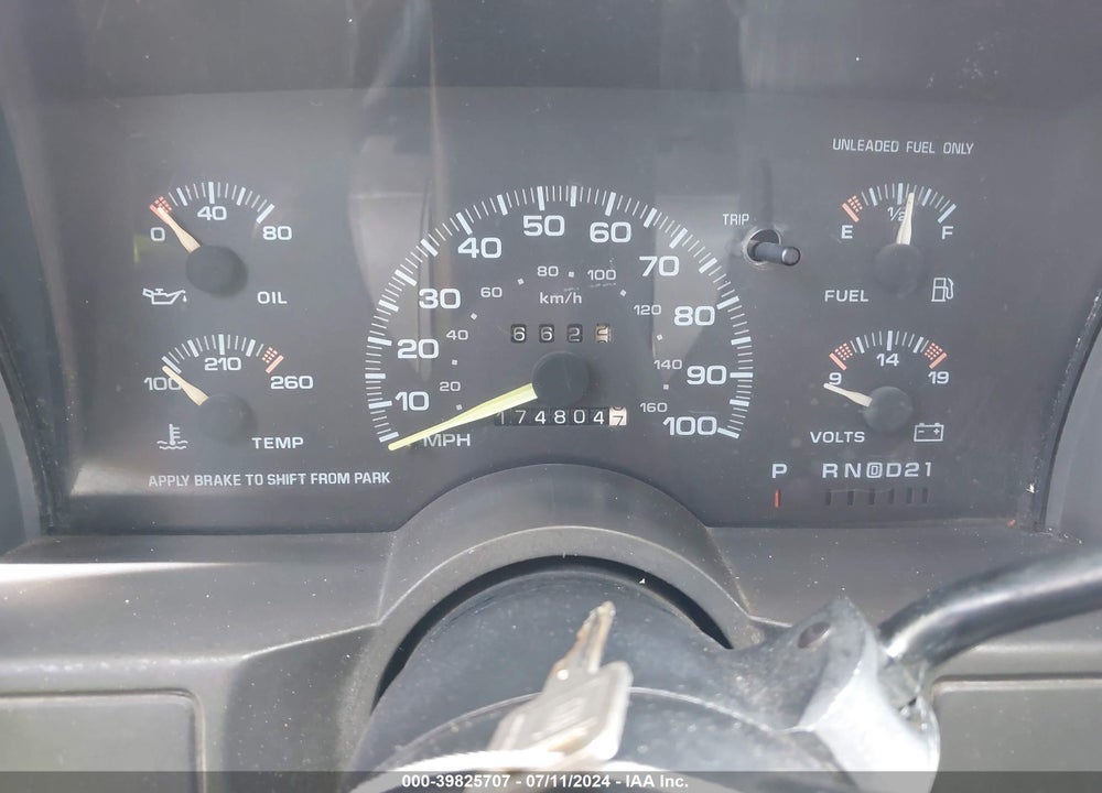 1995 GMC SAFARI XT VIN: 1GDDL19W7SB553608