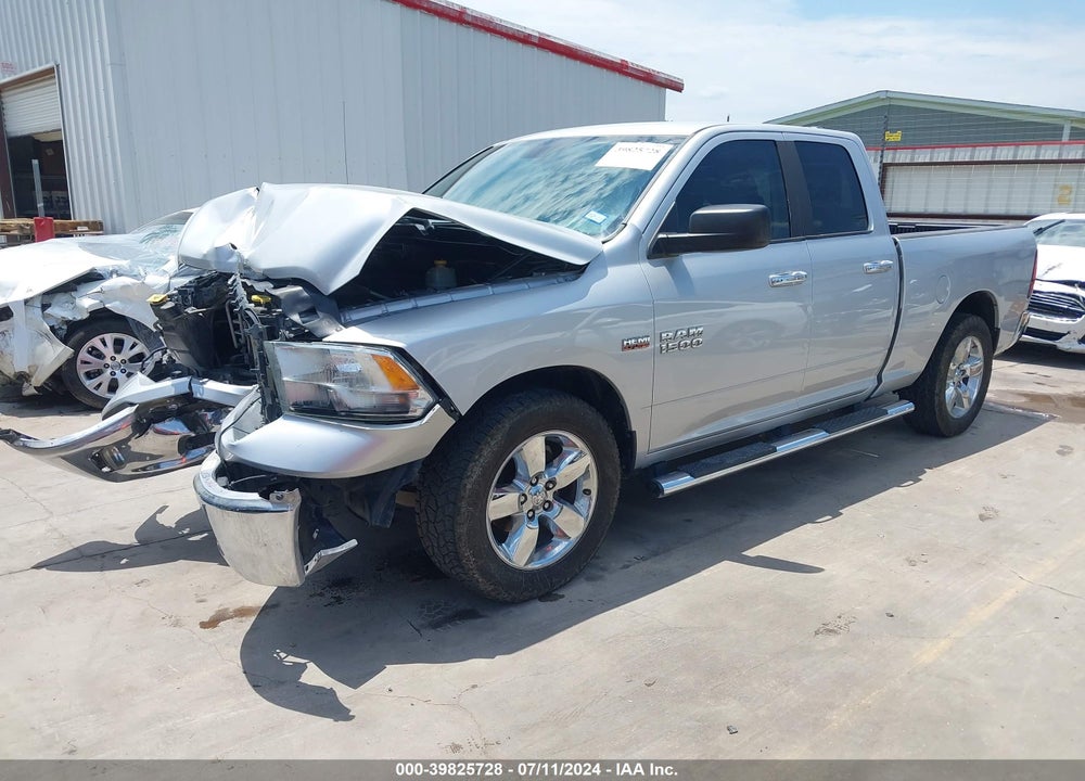 2014 RAM 1500 BIG HORN VIN: 1C6RR6GT8ES339253