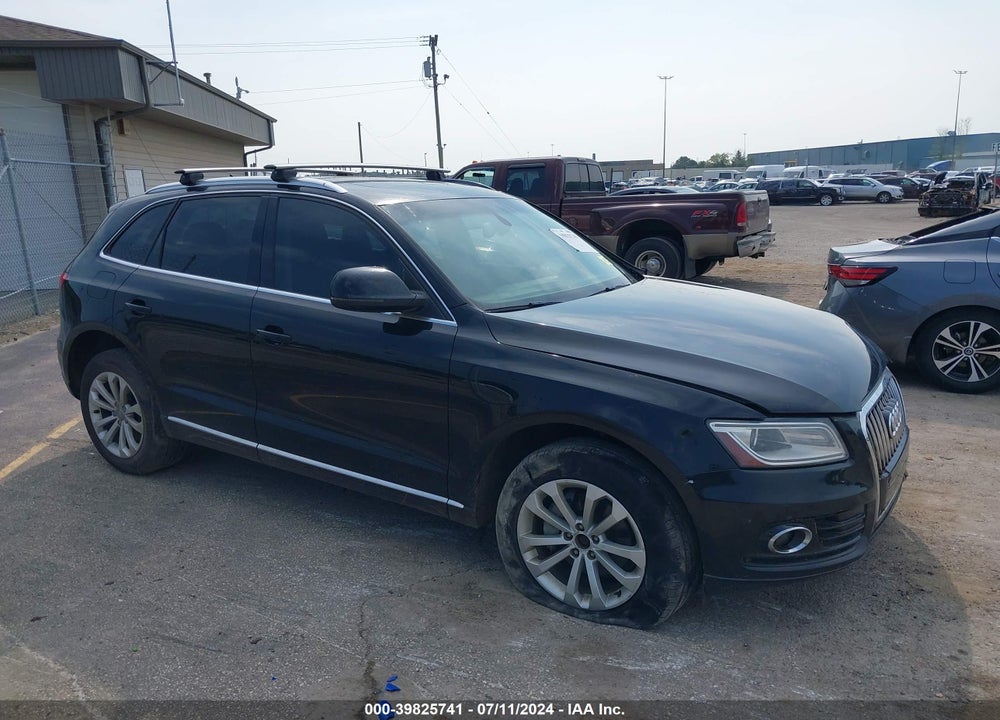 2013 AUDI Q5 2.0T PREMIUM VIN: WA1LFAFP7DA013862