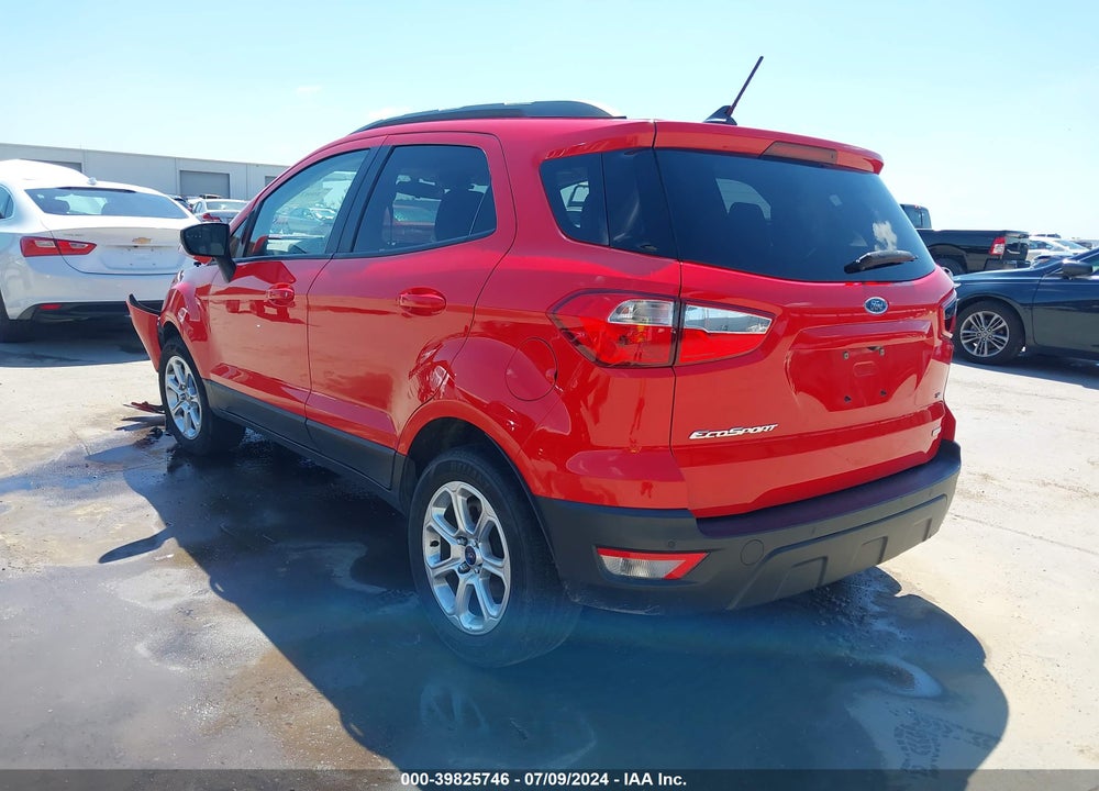 2018 FORD ECOSPORT SE VIN: MAJ3P1TE8JC196183
