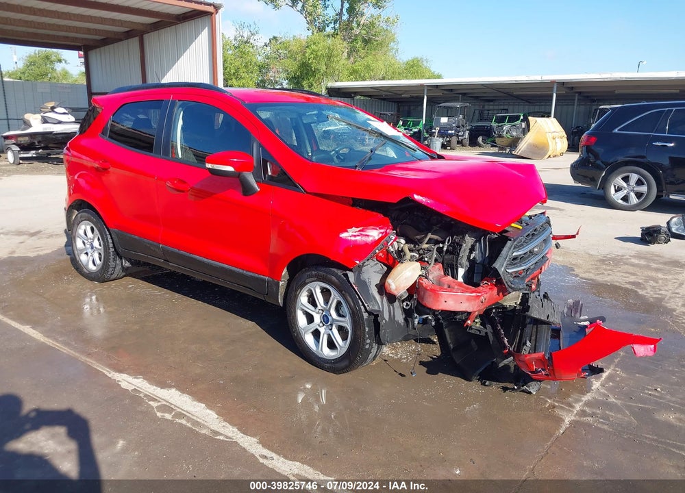 2018 FORD ECOSPORT SE VIN: MAJ3P1TE8JC196183