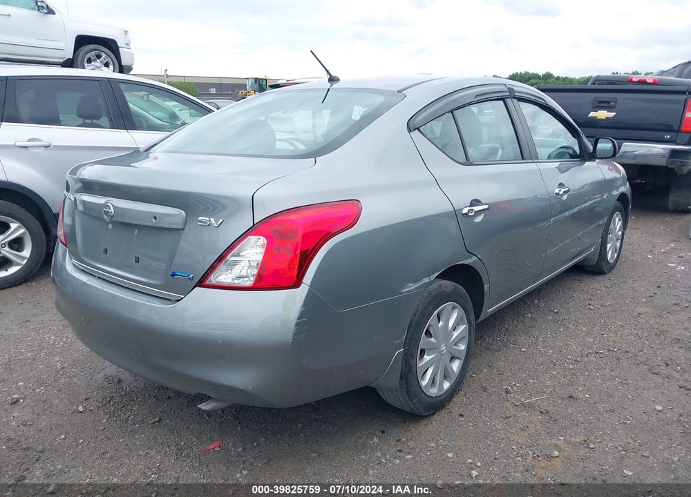 2012 NISSAN VERSA 1.6 SV VIN: 3N1CN7AP4CL876146