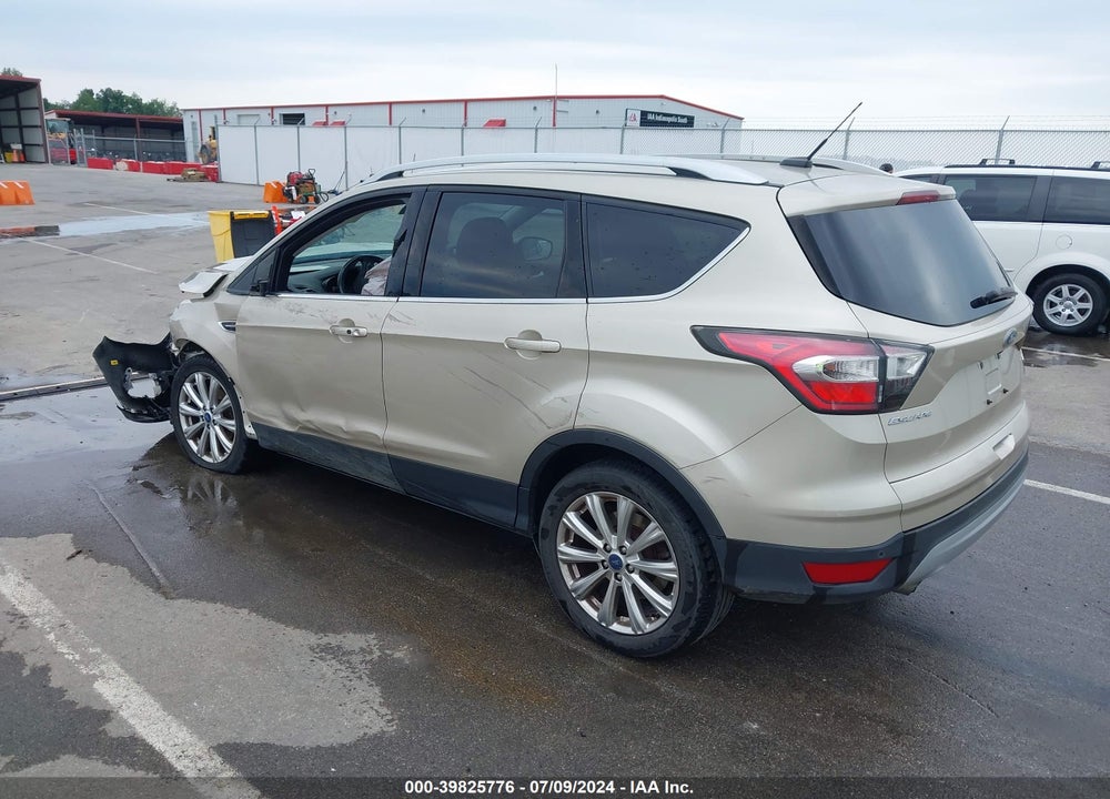 2017 FORD ESCAPE TITANIUM VIN: 1FMCU0JD5HUA80480