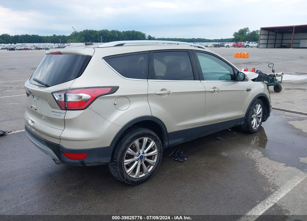 2017 FORD ESCAPE TITANIUM VIN: 1FMCU0JD5HUA80480