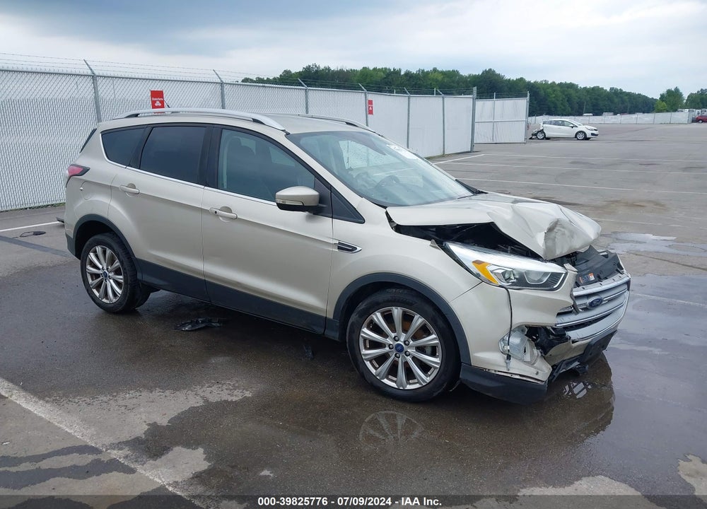 2017 FORD ESCAPE TITANIUM VIN: 1FMCU0JD5HUA80480