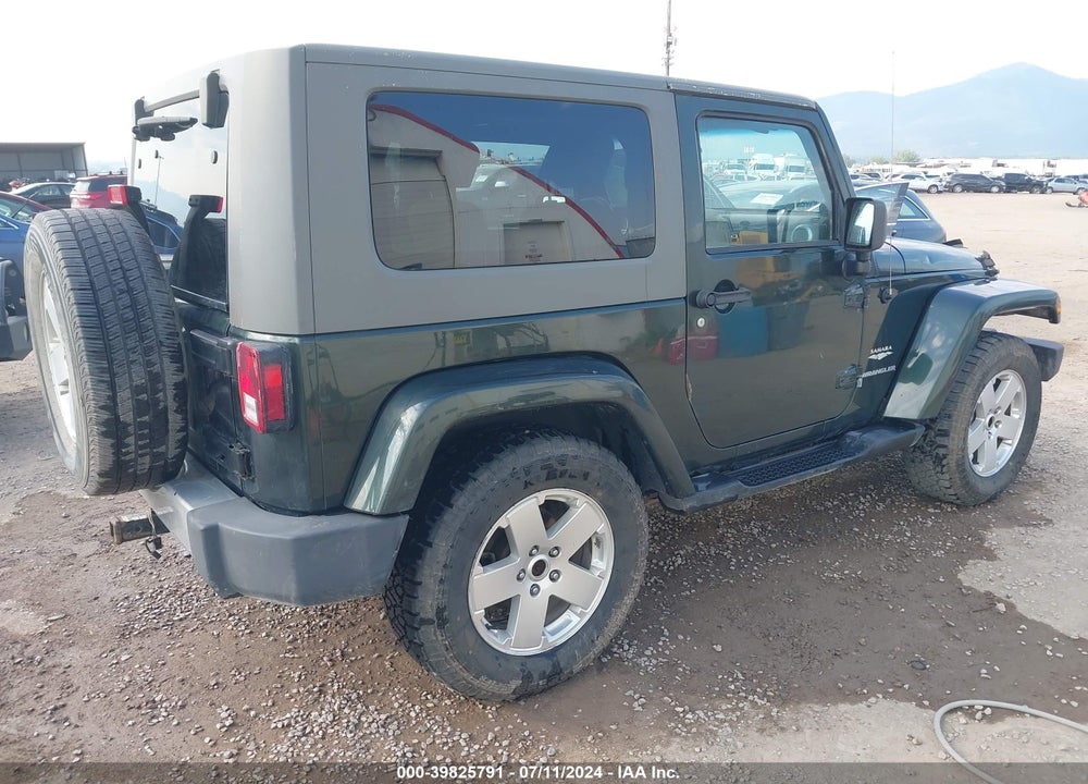 2010 JEEP WRANGLER SAHARA VIN: 1J4AA5D1XAL222542
