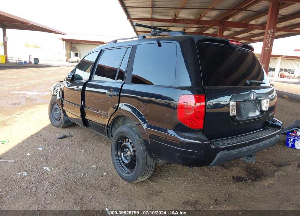 2005 HONDA PILOT EX-L VIN: 2HKYF18565H508863